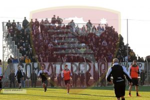 Tifosi Salernitana allenamento