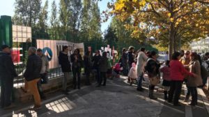 PROTESTA COMITATO SALUTE E VITA