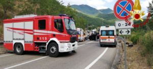 incidente fondovalle dell'Agri - Strada Statale 598
